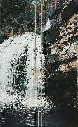 Akseli Gallen-Kallela Mantykoski Waterfall oil painting artist